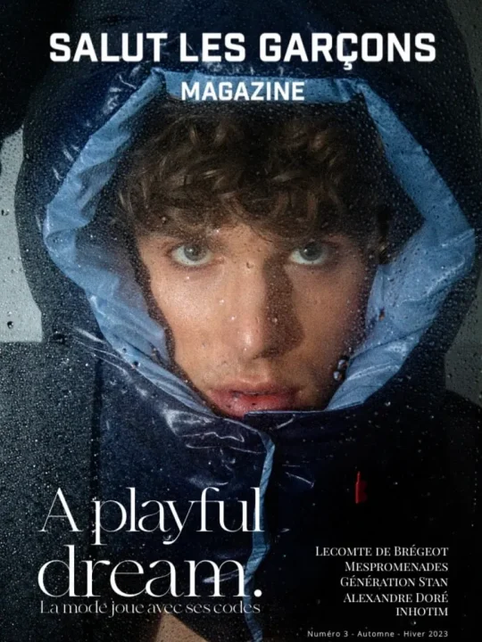 Couverture de Salut les Garçons Magazine n°3, automne-hiver 2023